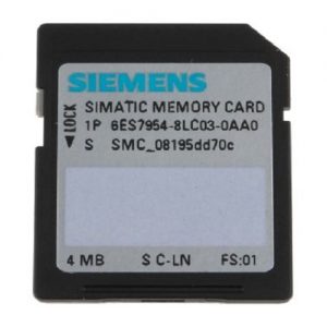 6ES7954-8LC03-0AA0 | Siemens | SIMATIC S7, MEMORY CARD FOR S7-1X00